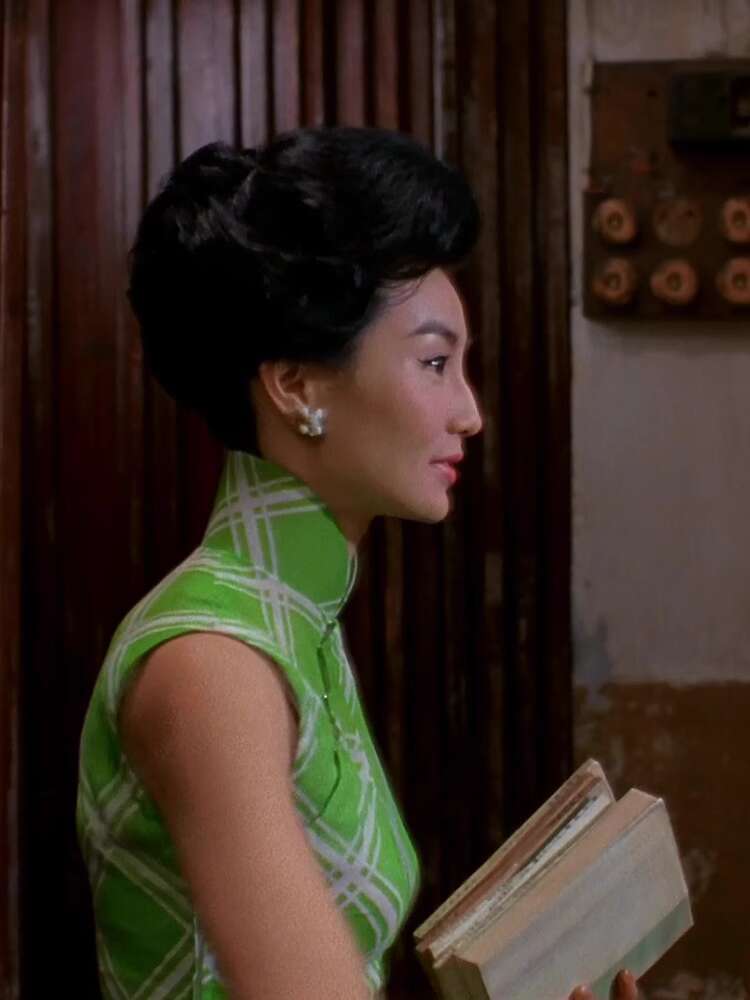 Women'S Green Formal Wear - Aşk için Ruh Hali Maggie Cheung