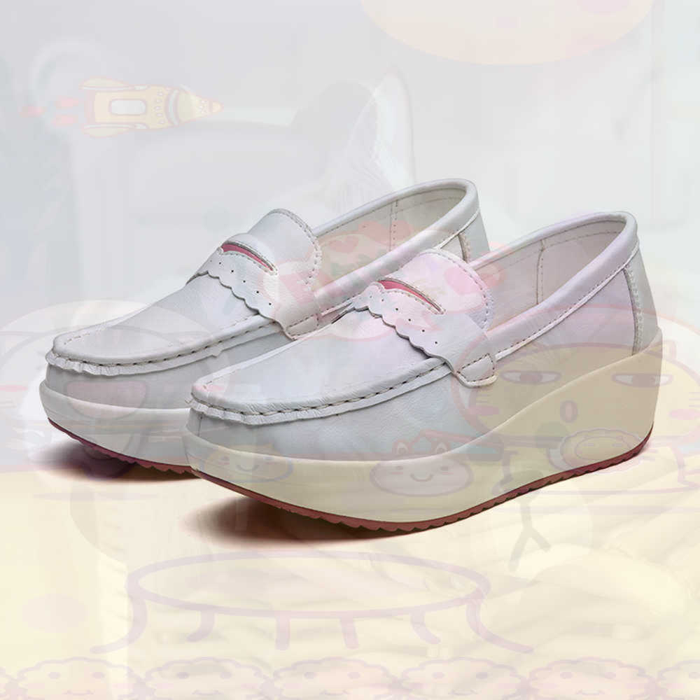 Women Formal Wear Shop - Platform Kış Pembe Spor Ayakkabı Tenis