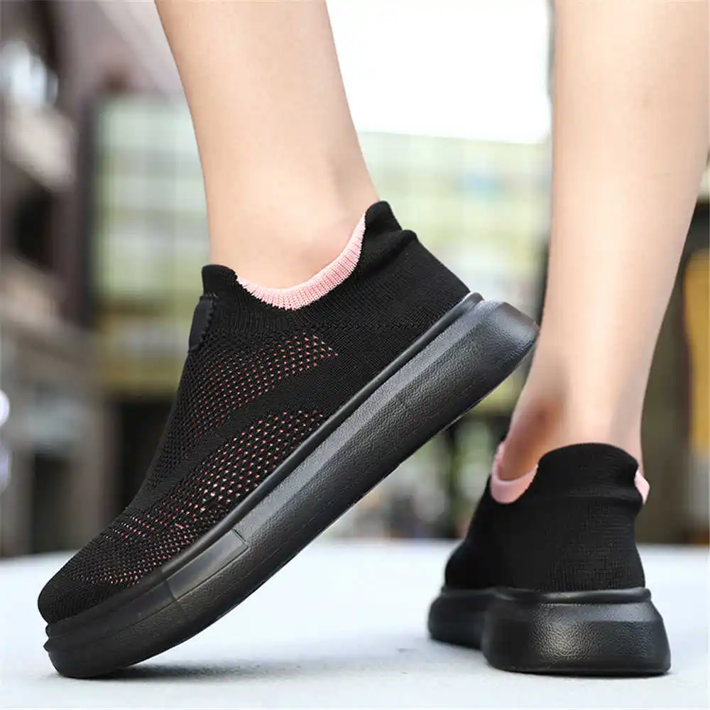 Women Formal Wear Shop - Platform çorap kahverengi ayakkabı kadın kaykay