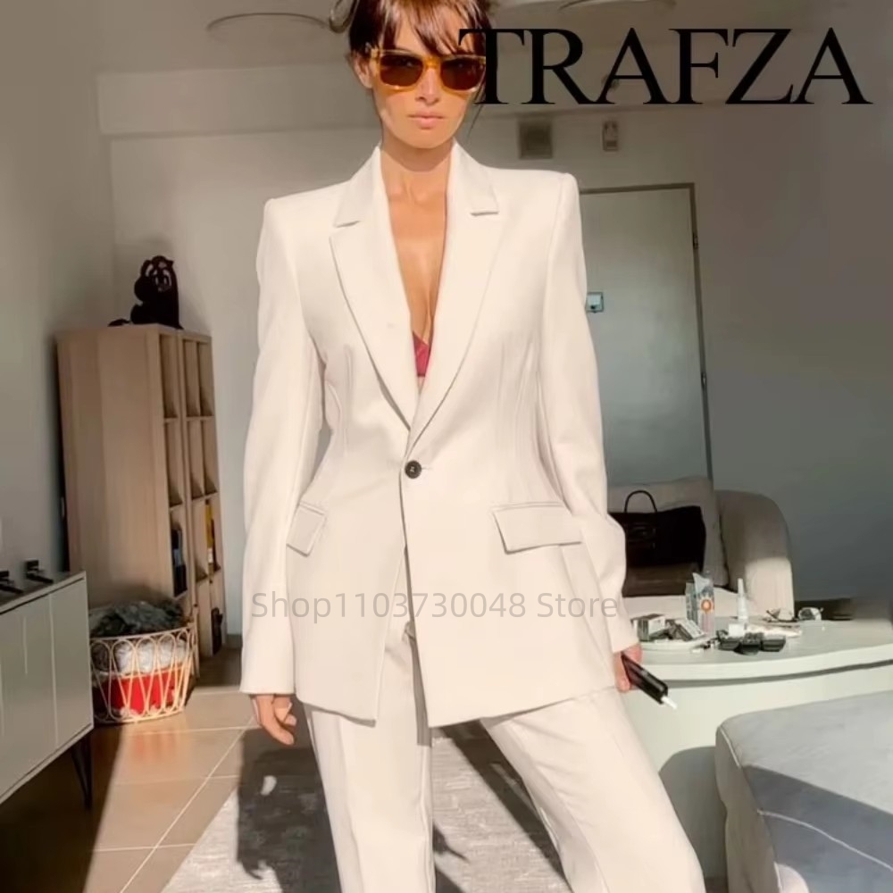 Formal Wear Women Us - Moda Ofis Bayanlar Blazer ve Pantolon
