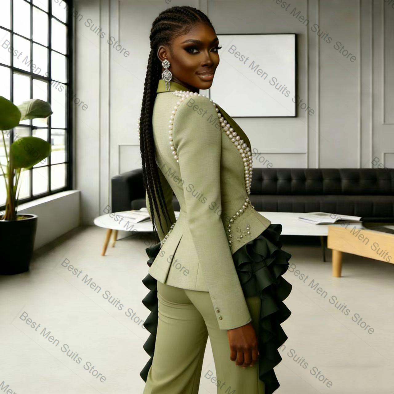 İnci Yeşili Kadın Takım Elbise - Women'S Green Formal Wear incelemesi ve fiyatı