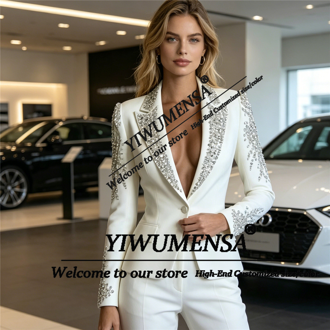 Lüks Kadın Takım Elbise 2 Parç - Women Formal Wear For Party incelemesi ve fiyatı