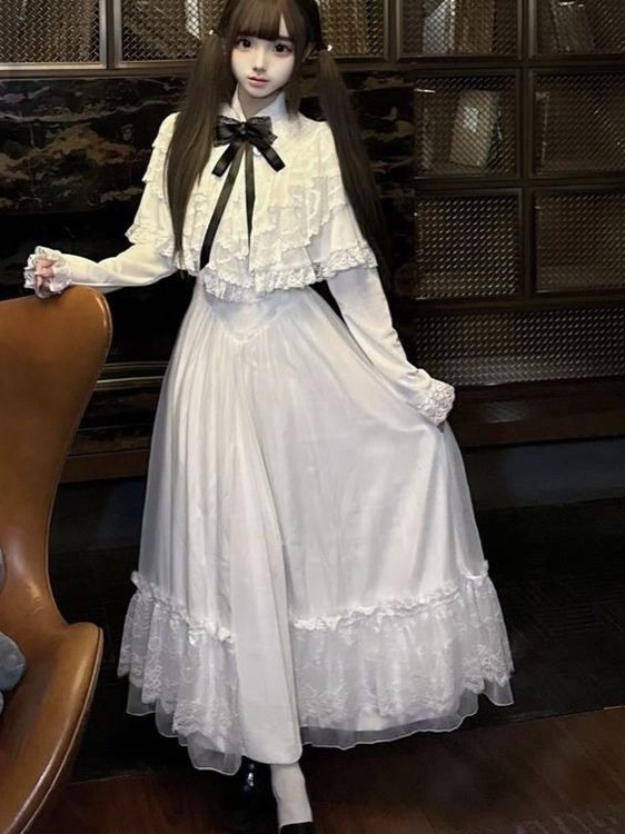 Japon Kısa Kollu Fiyonklu Dant - Formal Wear Women Us incelemesi ve fiyatı
