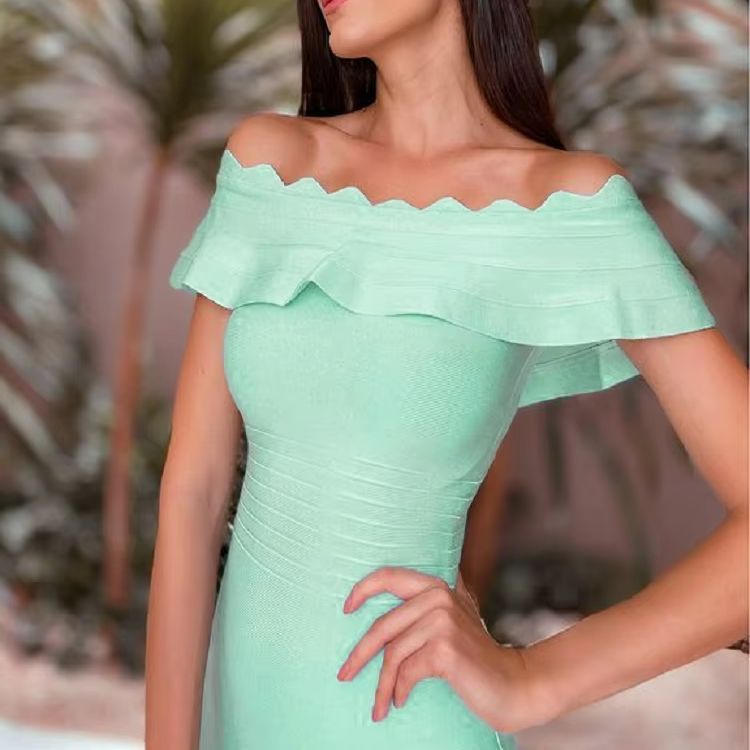HQBORY Yazlık Kadın Uzun Boy B - Women'S Green Formal Wear incelemesi ve fiyatı