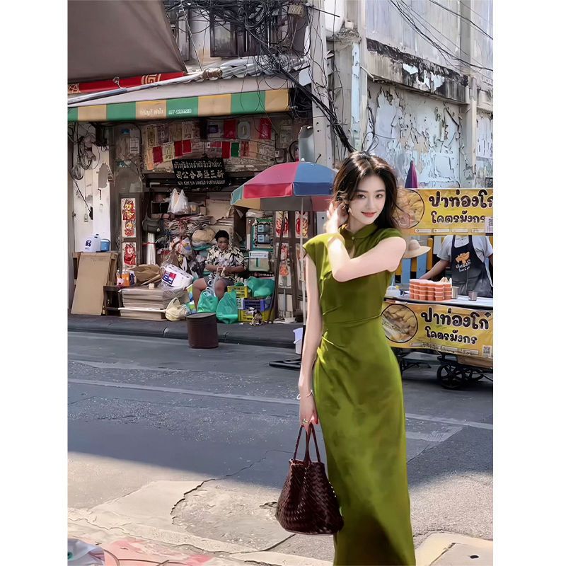 2024 Yeni Yeşil Çin Tarzı Cheo - Women'S Green Formal Wear incelemesi ve fiyatı